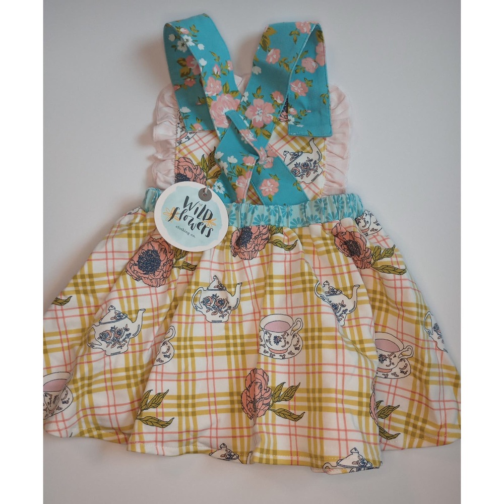 Wildflower Co Baby Girl Dress- Size 12 Mos - Picture 2 of 5